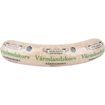 Värmlandskorv kokt